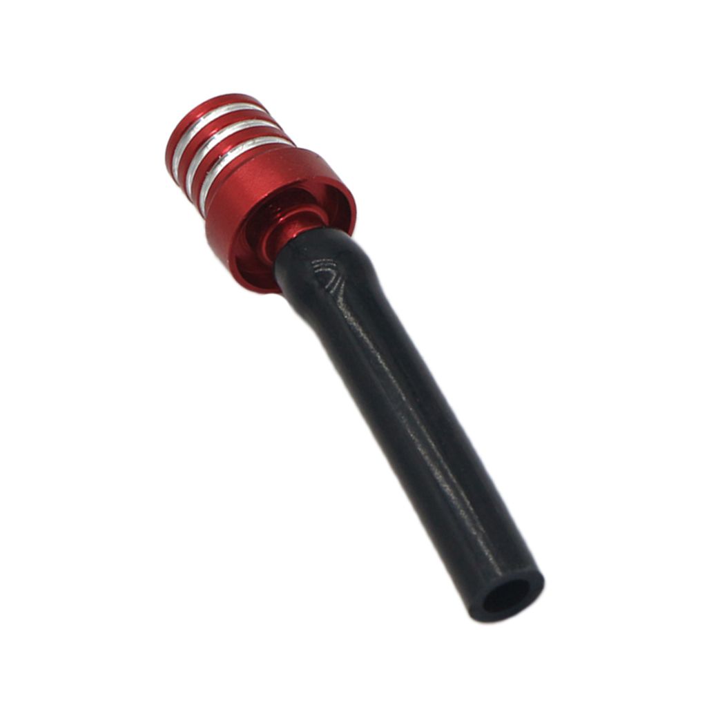 Red Gas Fuel Cap Valve Vent Breather Hose Tube Fit ATV PIT Dirt Red