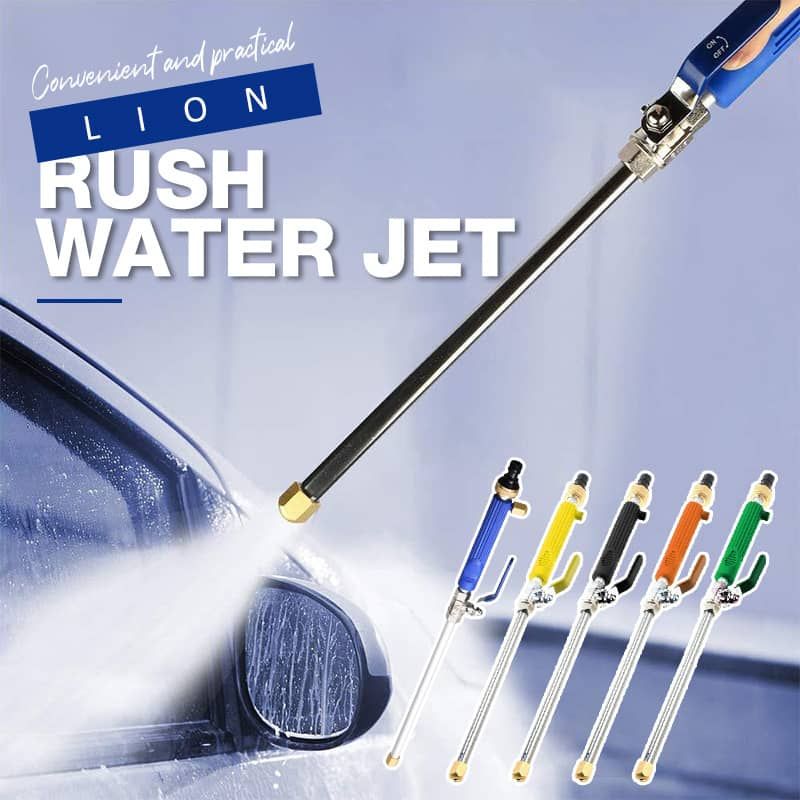 Lion Rush Water Jet High Pressure Water Gun Metal Water Gun High Pressure Power Car Washer Spray