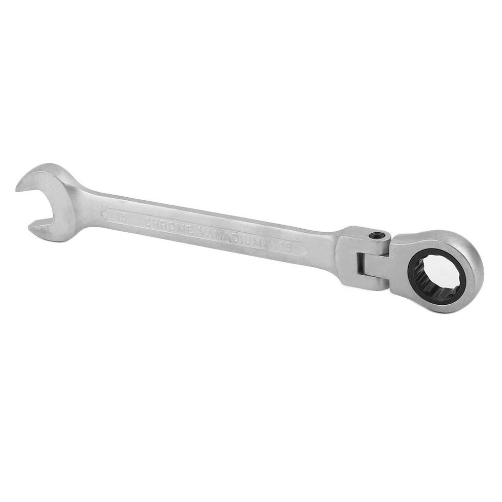 Pra Ti Al Movable Head Rat Het Spanner Wren H Wren H Flexible Head Tool-Silver