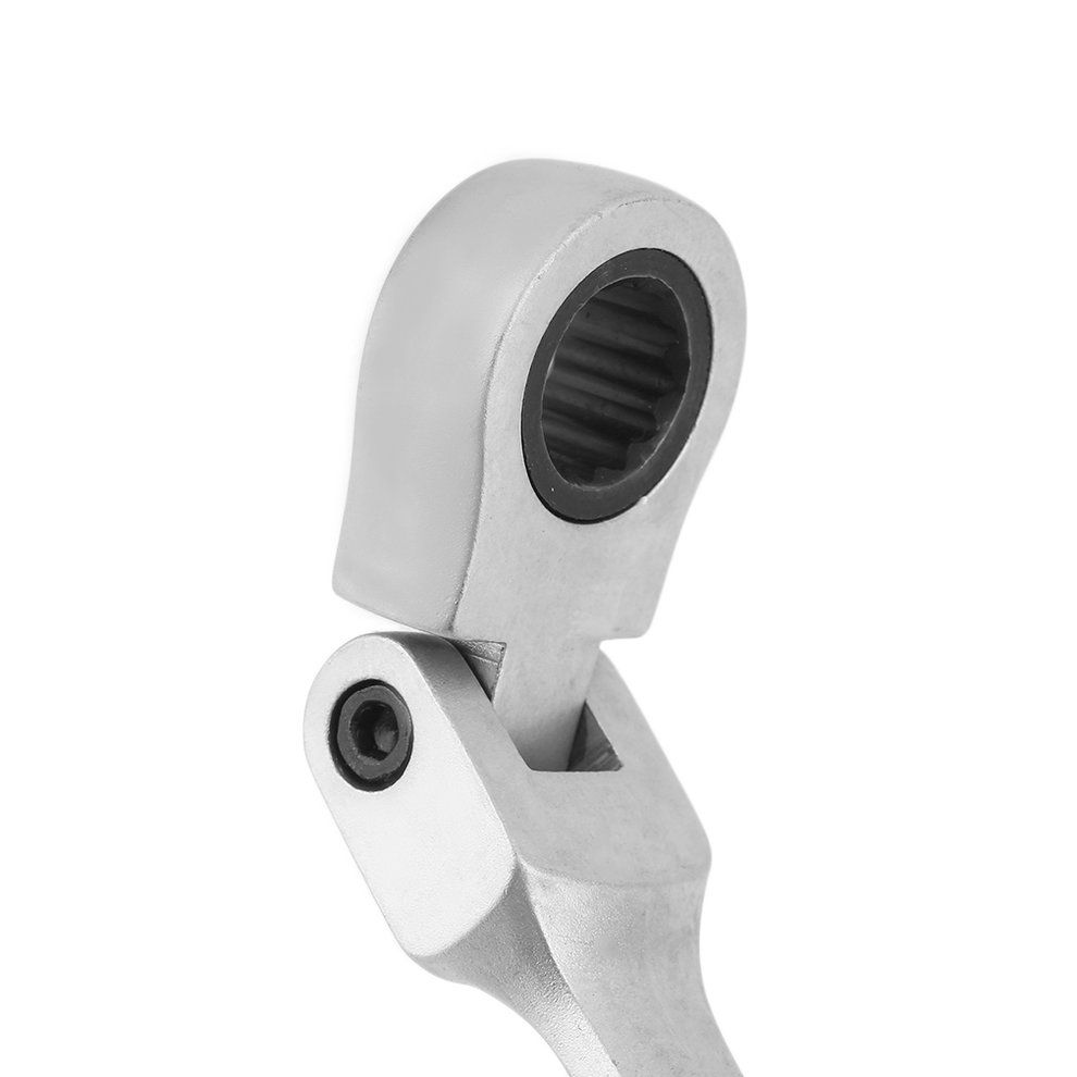Pra Ti Al Movable Head Rat Het Spanner Wren H Wren H Flexible Head Tool-Silver