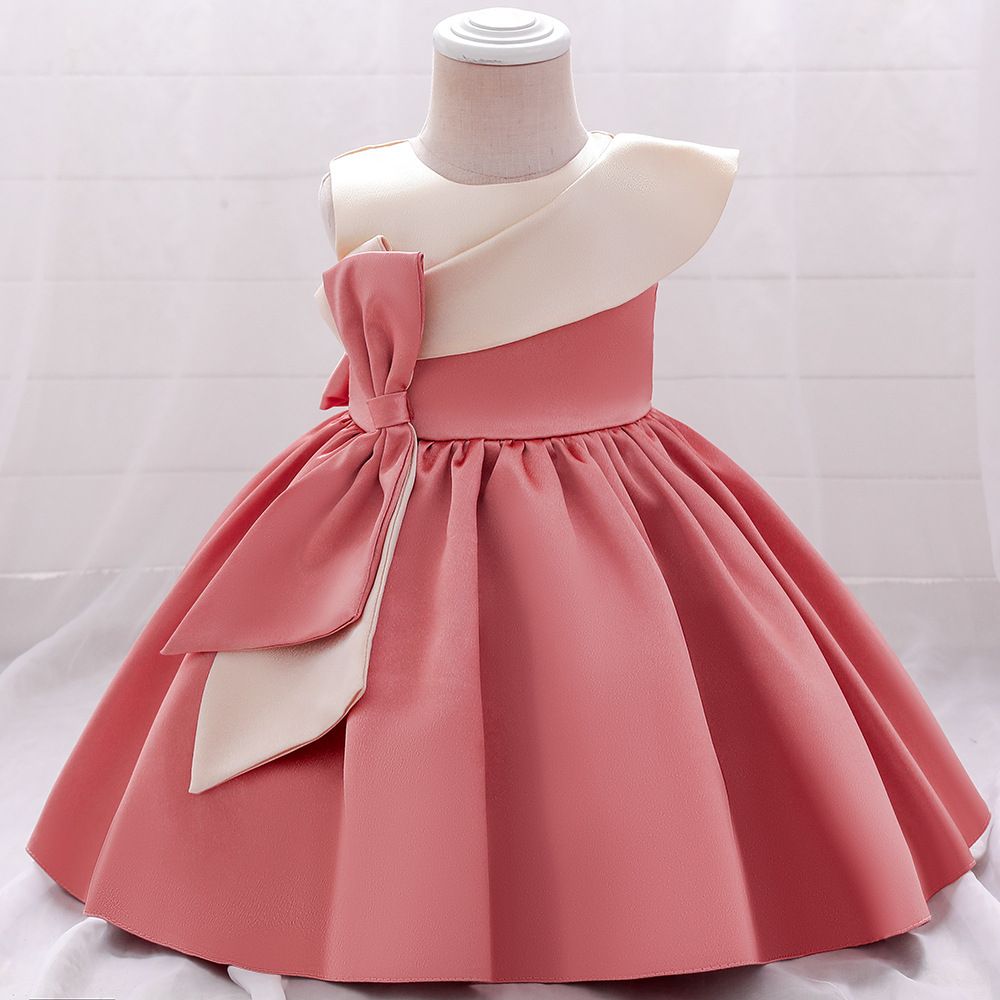 Girl's Dress Kids Children Newborn Baby Birthday Dinner Party Princess Dress