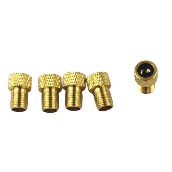 5pcs Car Bike Tire Tube Pump Presta To Schrader Valve Converter