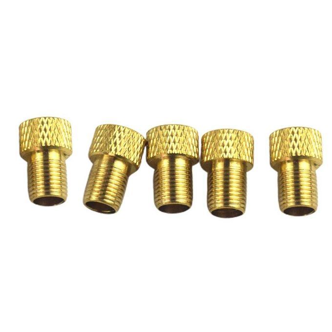 5pcs Car Bike Tire Tube Pump Presta To Schrader Valve Converter