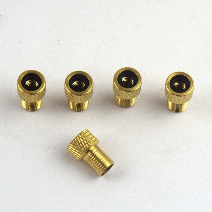 5pcs Car Bike Tire Tube Pump Presta To Schrader Valve Converter