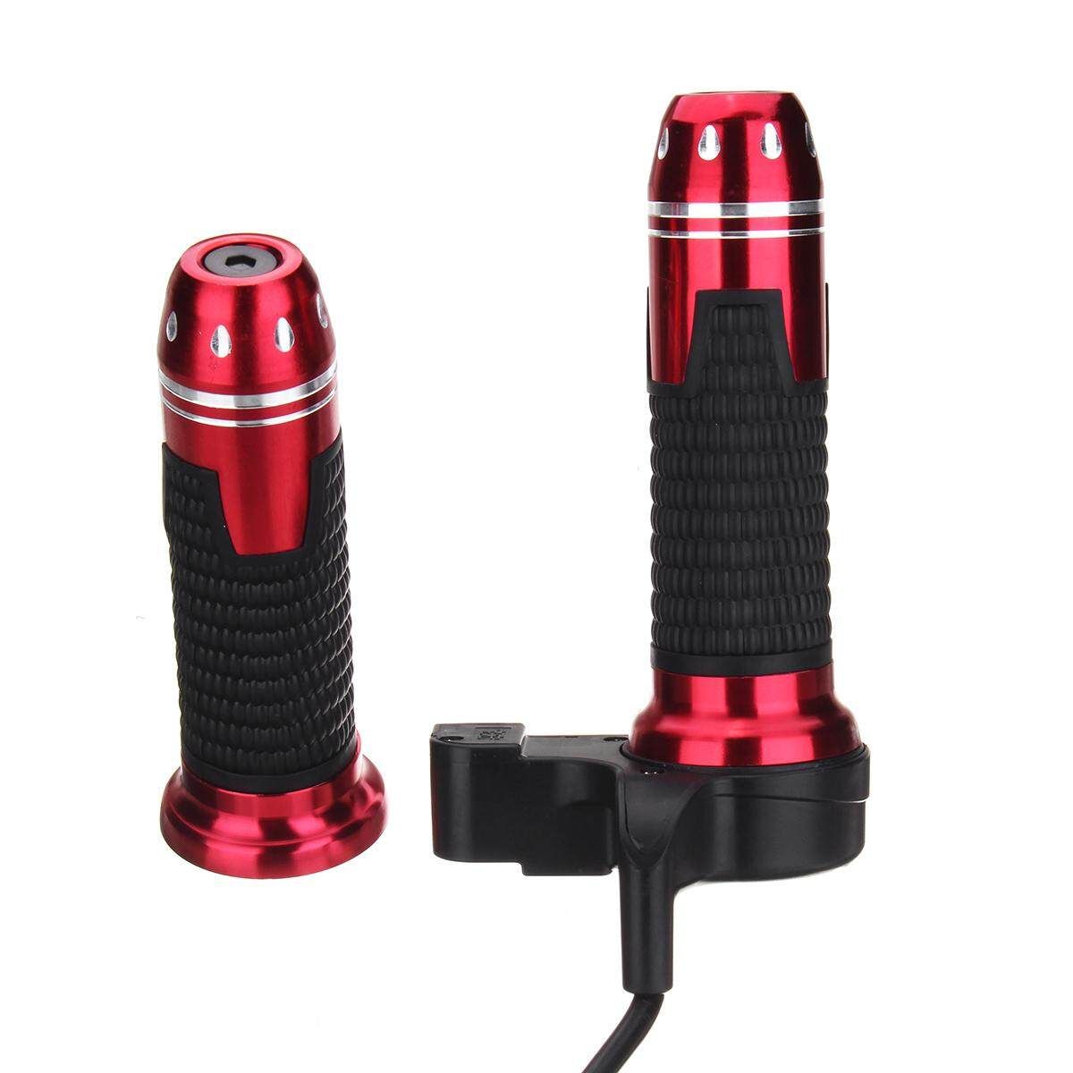 Red 3 Speed Electric Scooter Throttle Grip Handlebar Red (red)