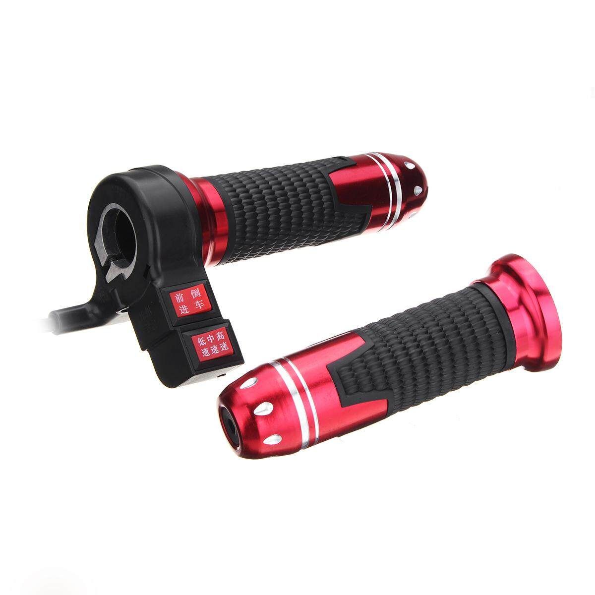 Red 3 Speed Electric Scooter Throttle Grip Handlebar Red (red)