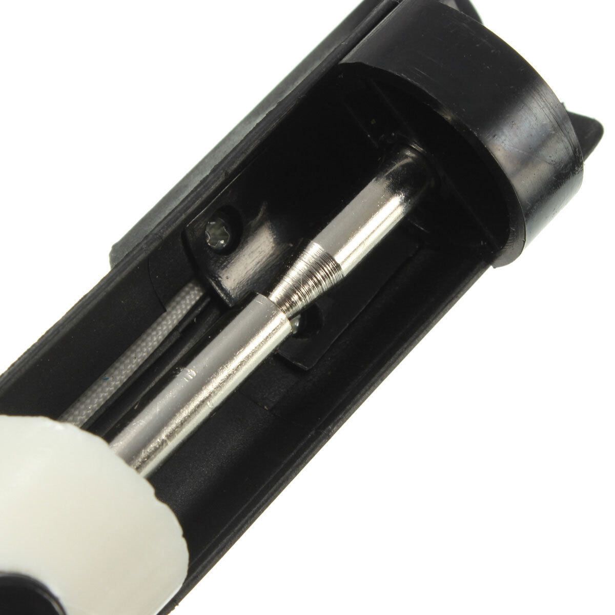 2in1 Iron Solder Sucker Desolder Pump Weld Tool 30W 220V EU Plug (Black)