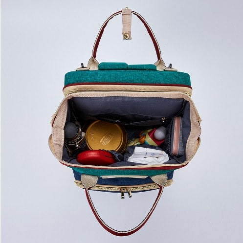 Baby Bag With Bed - Multicoloured