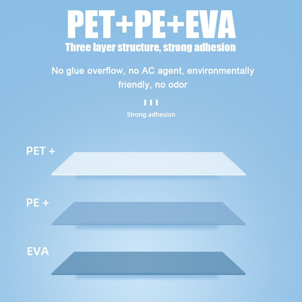 100PCS A4 8C (216x303mm)  Clear Lamination Sheets  Plastic