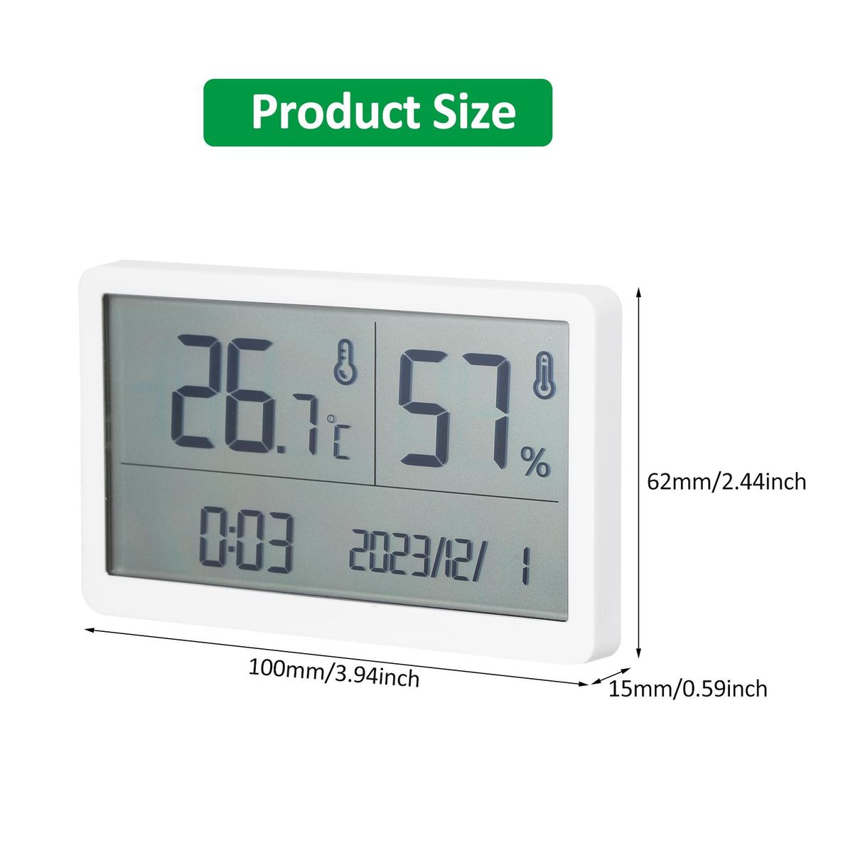 GM1372 Thermometer Indoor Household High-Precision Electronic Digital Temperature and Humidity Meter Infant Room Dry Temperature and Humidity Meter
