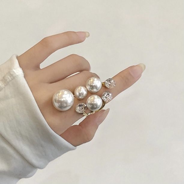 Pearl Cuff Ring