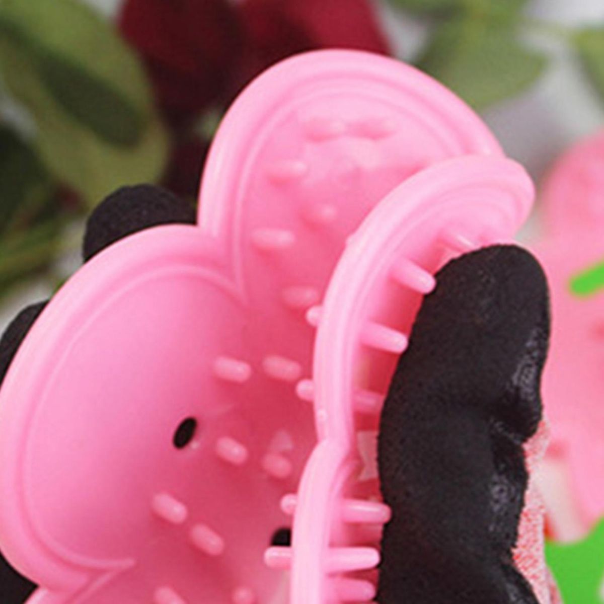 2Pcs Rose Thorn Remover Flower Arrangement Leaf Pink