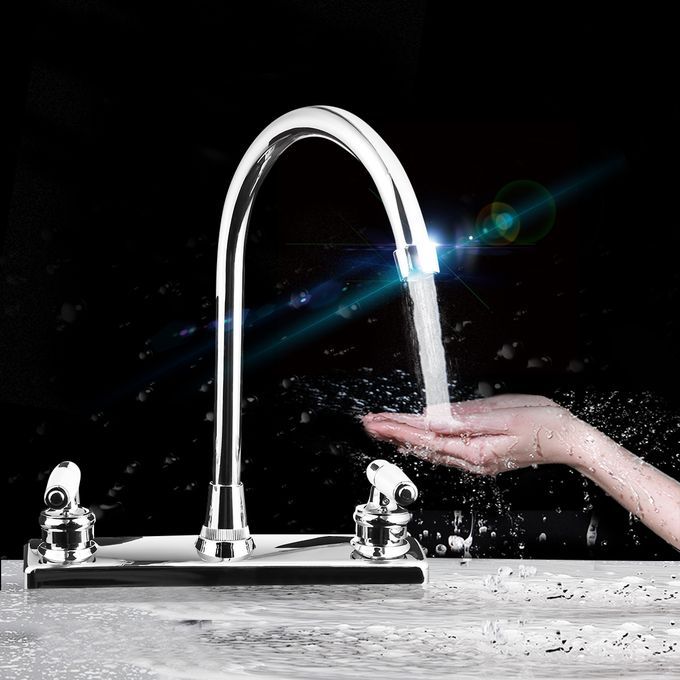 RV/Mobile Home Double Basin Faucet For Kitchen