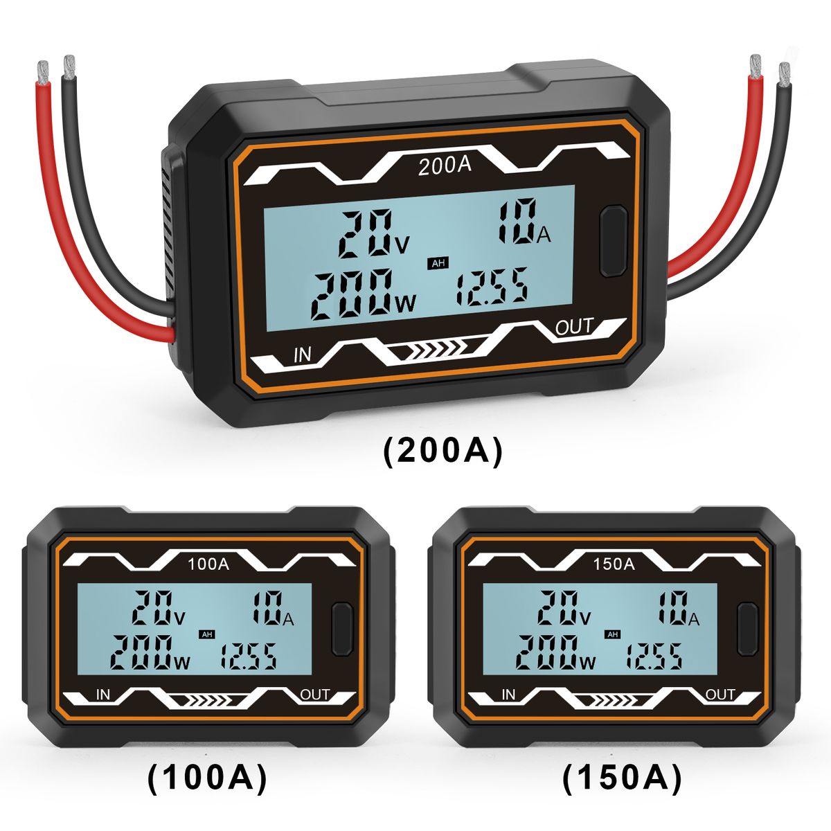 High Precision DC Power Meter Power Analyzer Voltage Current