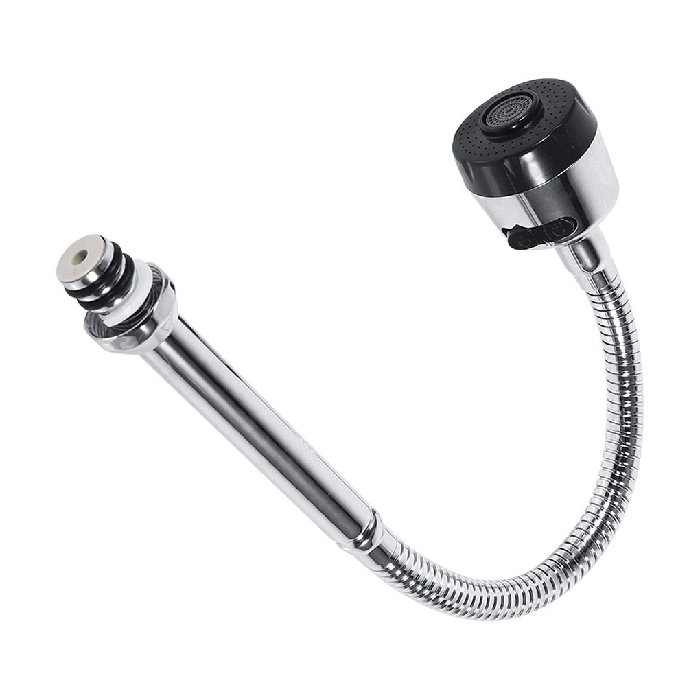 Faucet Aerator Extension Flexible Tap Water Sprayer Basin Stainless Kitchen Sink Faucet  Fittings Single Handle Connection As Show