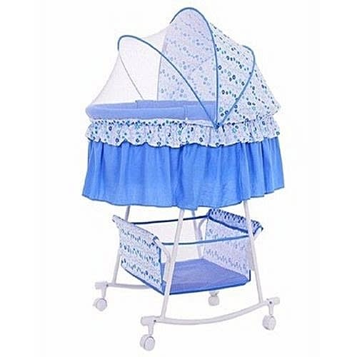 Lmv Baby Toddler Sleeping Cradle Bassinet - Multicolour