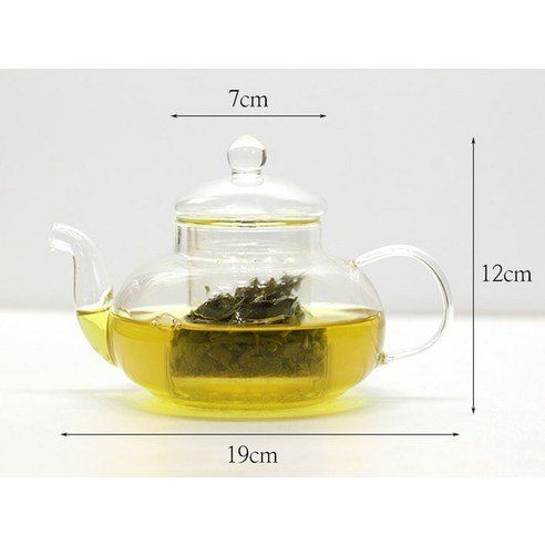 NHB Heat-resistant Glass Teapot 4-piece Gift Set