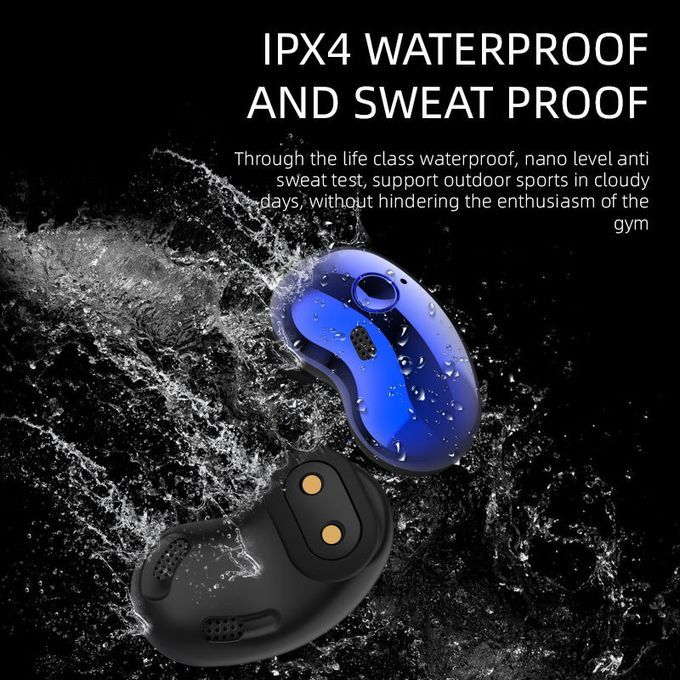 TWS Bluetooth Earphone Touch Wireless Headphones Sports Waterproof Earbuds With Mic