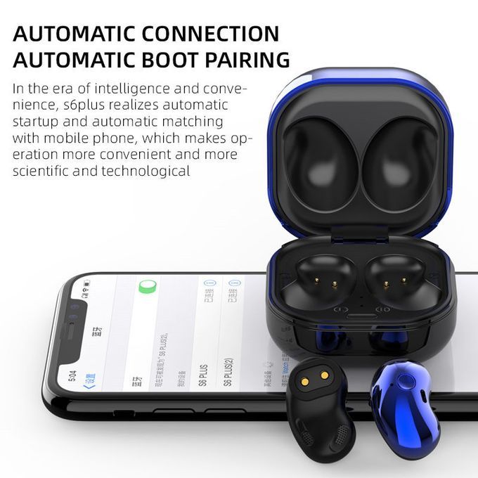 TWS Bluetooth Earphone Touch Wireless Headphones Sports Waterproof Earbuds With Mic