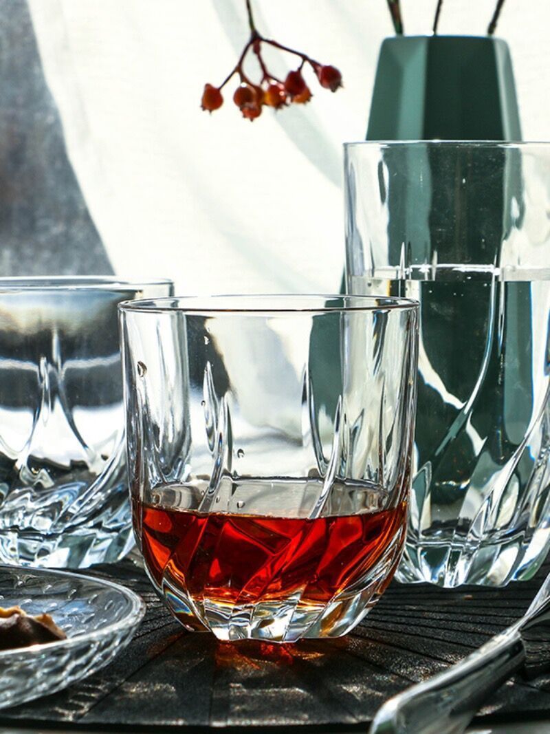 Delicate Glass Ware Transparent Glass Cup { 6pcs }