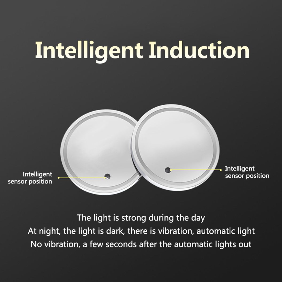 Auto Lighting Light-Emitting Diode Cup Mat Anti-Slip