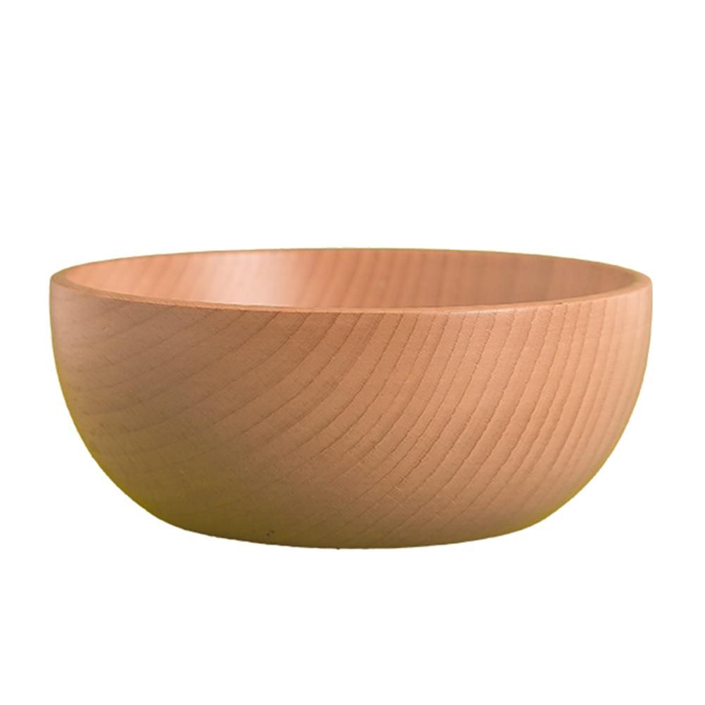 Rice Noodle Bowl, Natural Wooden Tableware 14 x