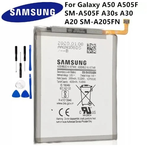 Replacement Battery For Samsung Galaxy A50, A30, A30s A20