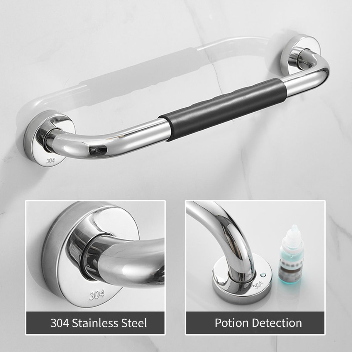 Bathroom Grab Bar Toilet Shower Bathtub Handicap Support