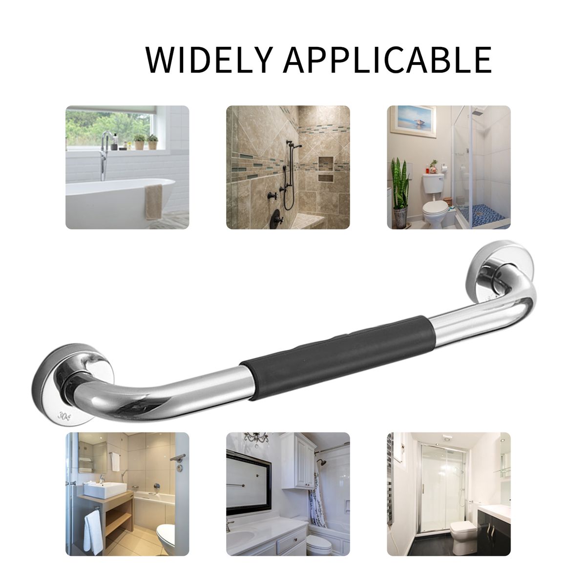 Bathroom Grab Bar Toilet Shower Bathtub Handicap Support