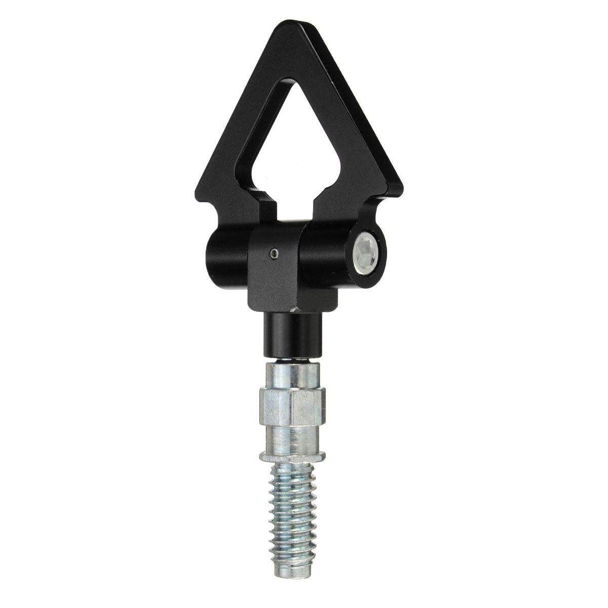 European Type Aluminum Alloy Trailer Hook Use Models E30 / E36 / E46 / E90 / E92 / F30 Black Black