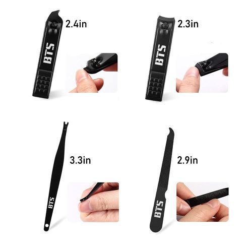 Kpop BTS Merchandise 8 In 1 Professiona Manicure Set For