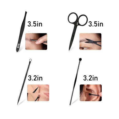 Kpop BTS Merchandise 8 In 1 Professiona Manicure Set For