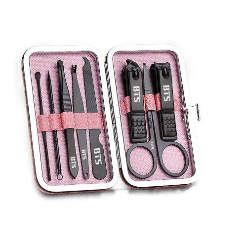 Kpop BTS Merchandise 8 In 1 Professiona Manicure Set For