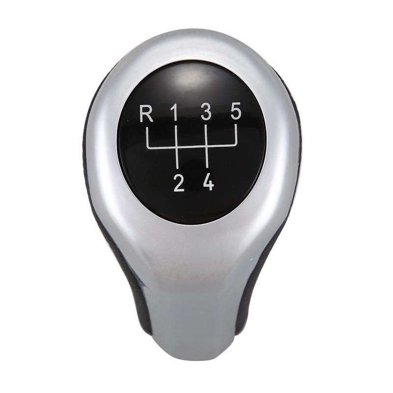 Car 5 Speed Gear Shift Knob Fit for BMW E46 E90 E91 E92 X1