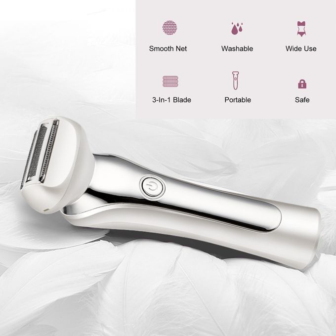 3-In-1 Hair Remover Electric Shaving Machine For Arms Legs & Underarms