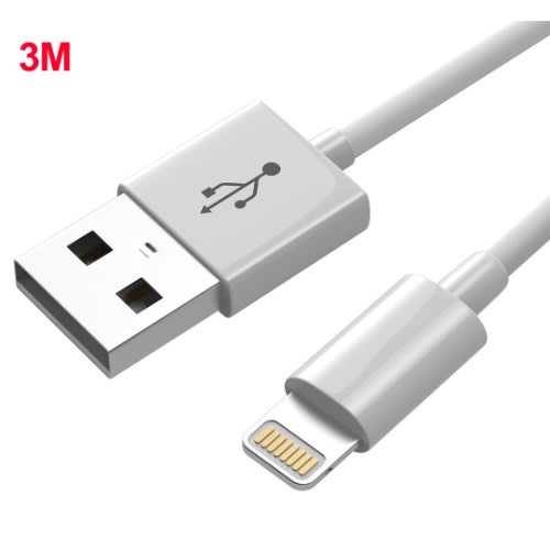 3m/9ft Fast Charging Cable For iPhone 11/11pro/11max/ X/xs/xr/xs Max/8/7/6/5s/se - 1 Piece