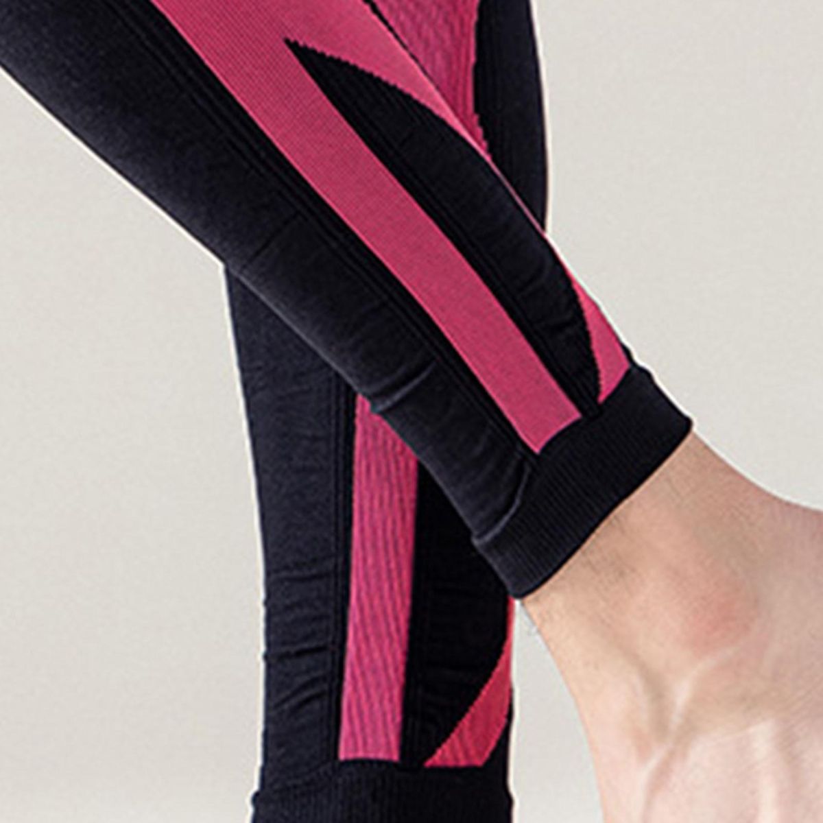 1 Pair Calf Compression Sleeves Elastic Compression Calf Sleeves Leg Pink Black