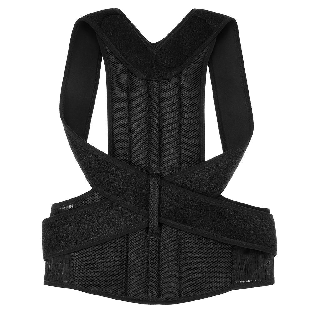 Lixada Back Posture Corrector Brace Clavicle Shoulder Corrector Strap Adjustable Splint Shoulder Upper Lower Back Relief Support Brace Strap