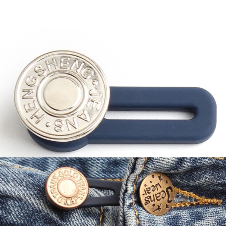 15 PCS  17mm Jeans Retractable Button