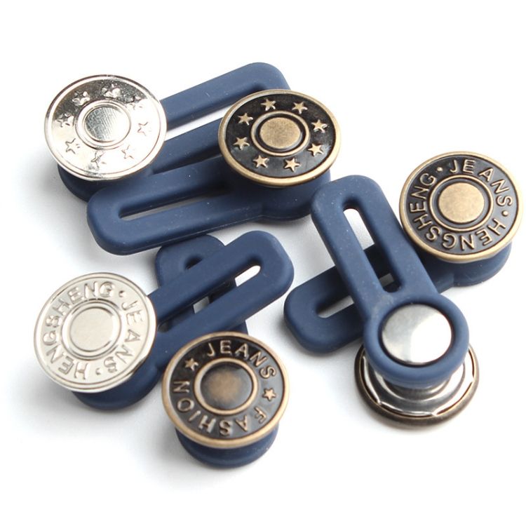 15 PCS  17mm Jeans Retractable Button
