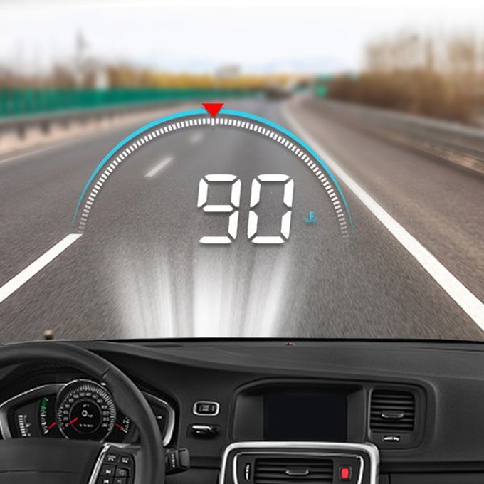 Car-Styling M8 Auto Hud Head Up Display Overspeed Warning Projector KM