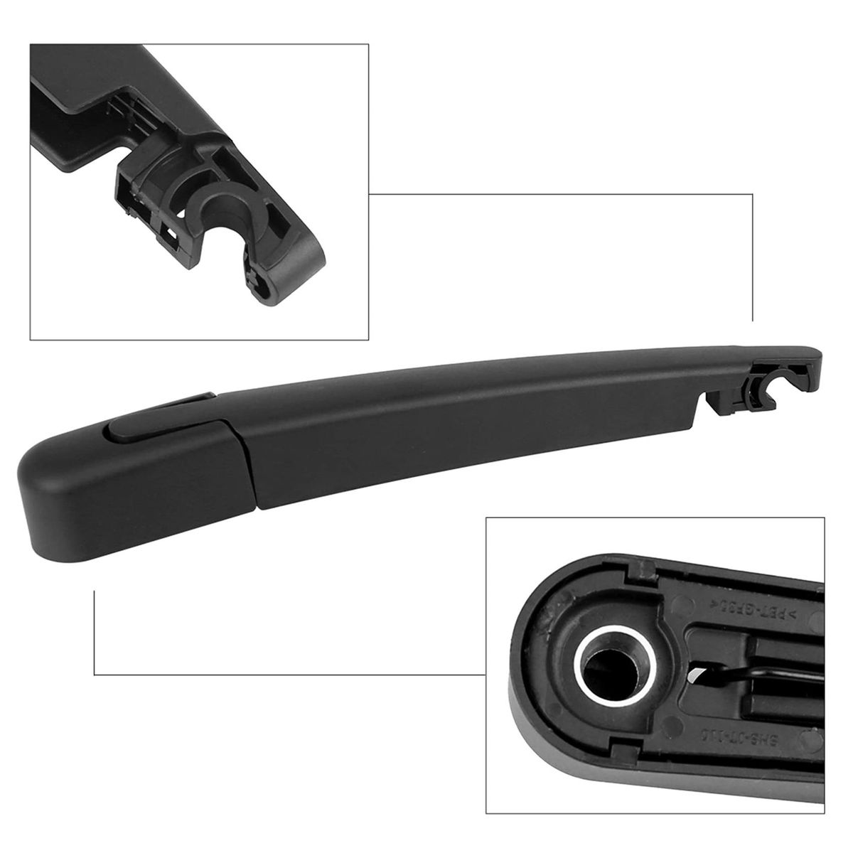 288mm Rear Windshield Wiper  Arm Set for Kia Carens