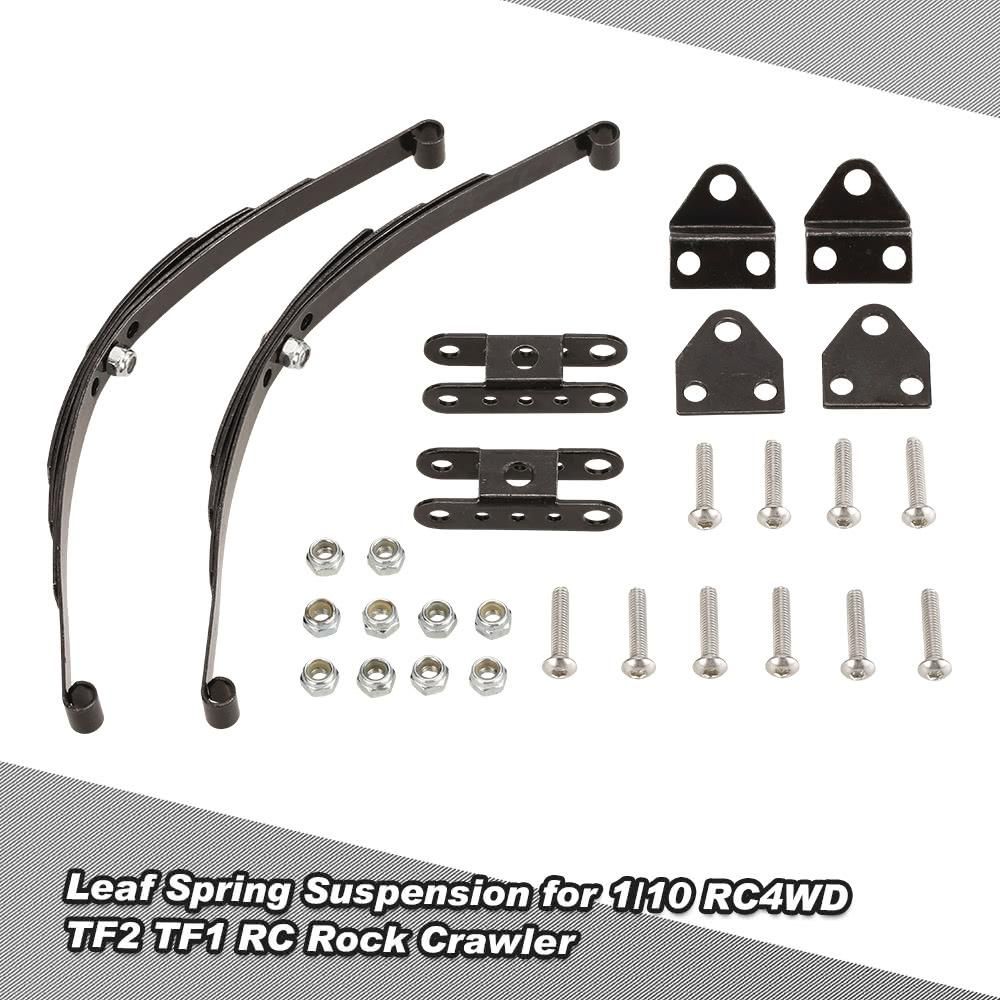 1/10 Rock Crawler Hard Leaf Spring Suspension Steel Bar for F350 D90 Traxxas HSP Redcat RC4WD Tamiya Axial SCX10 HPI