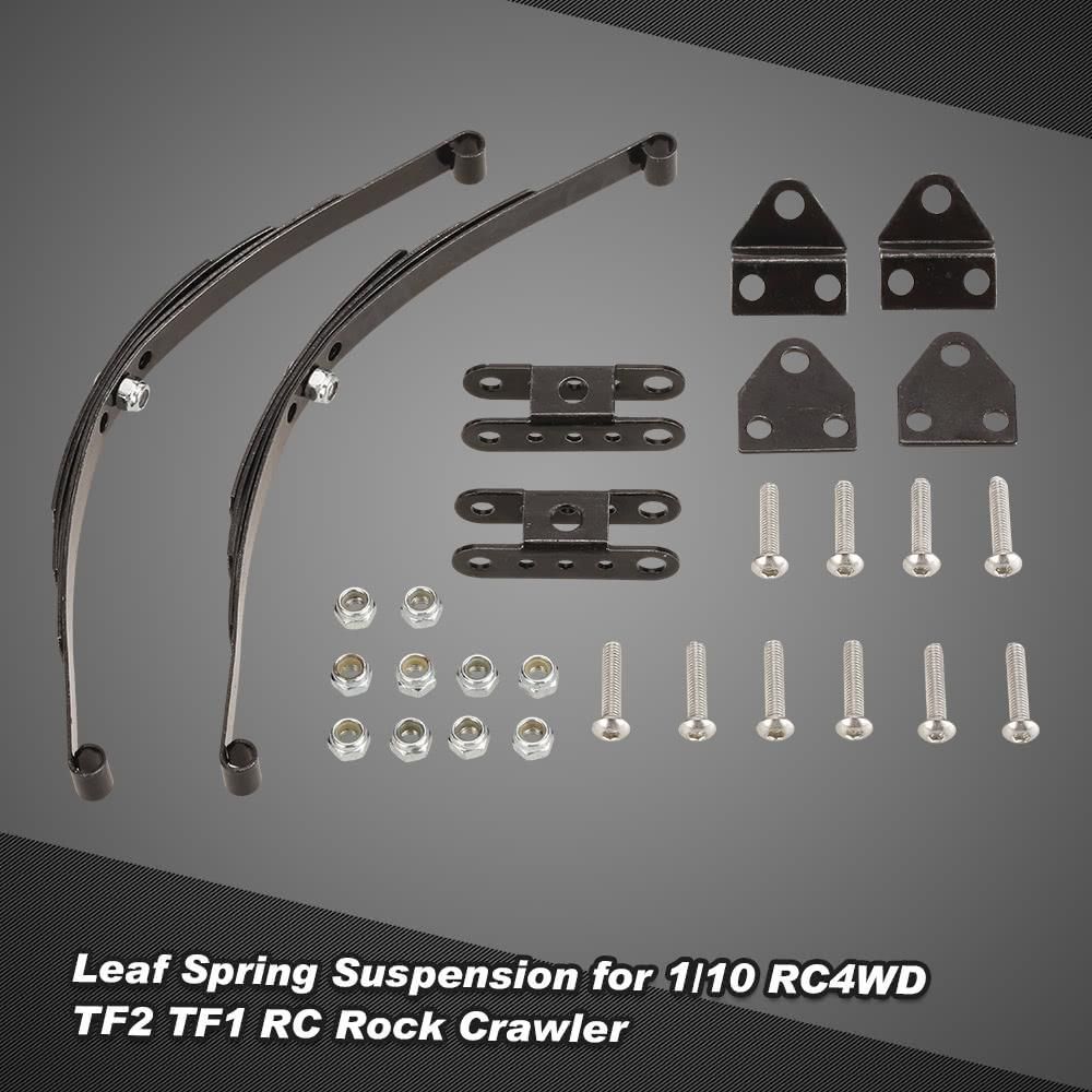 1/10 Rock Crawler Hard Leaf Spring Suspension Steel Bar for F350 D90 Traxxas HSP Redcat RC4WD Tamiya Axial SCX10 HPI