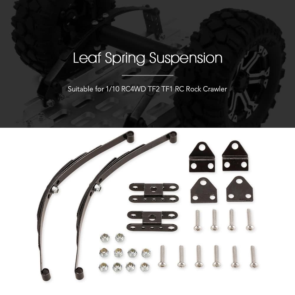 1/10 Rock Crawler Hard Leaf Spring Suspension Steel Bar for F350 D90 Traxxas HSP Redcat RC4WD Tamiya Axial SCX10 HPI