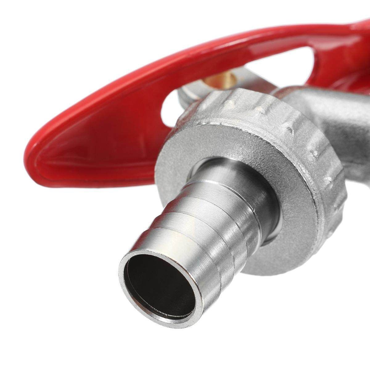 TMOK TK503 1/2" Manual Washing Machine Hose Faucet Sink Tap Male Lockhole Lockable Security DN15