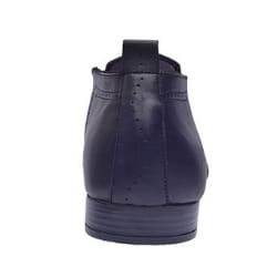 Pointed Toe Derby Patterned Low Ankle Shoe