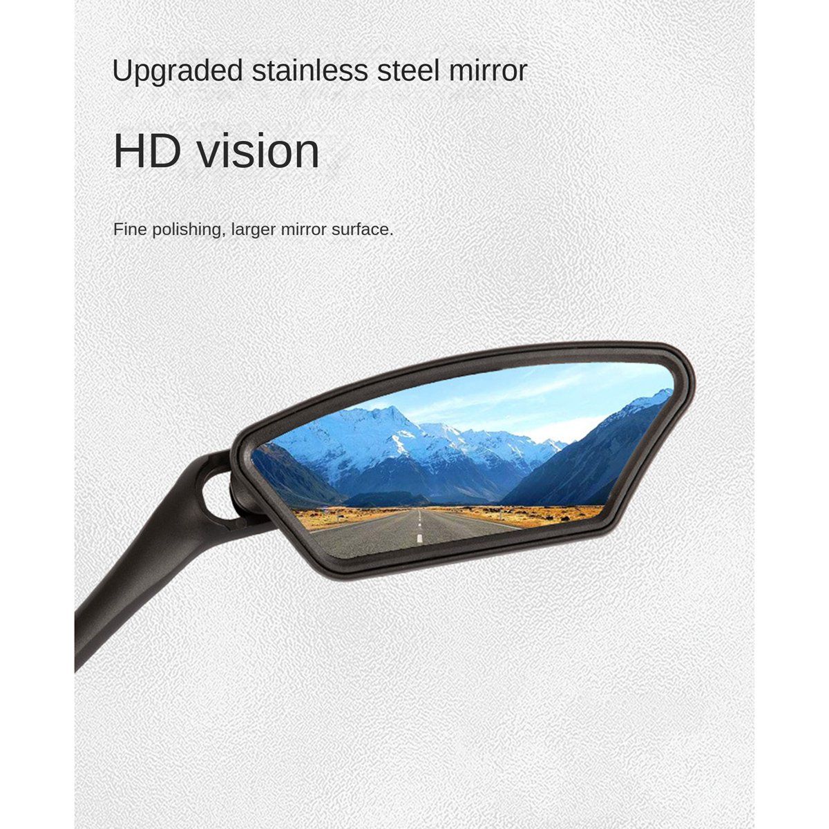 Bicycle Rearview Mirror Range Reflector Adjustable Bike Back