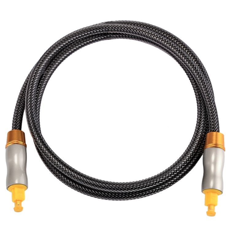 1m OD6.0mm Toslink Male To Male Digital Optical Audio Cable