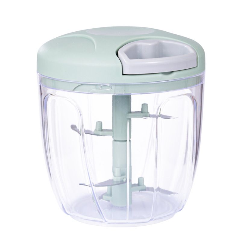 500900ML Hand Chopper Manual Rope Food Processor Silcer
